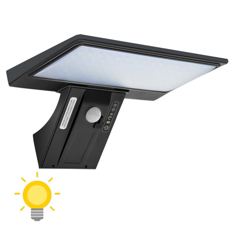 projecteur solaire a led avec detecteur de mouvement