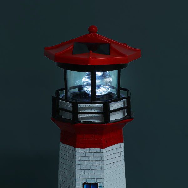 phare solaire de jardin led