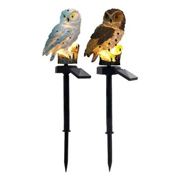 lampe solaire hibou