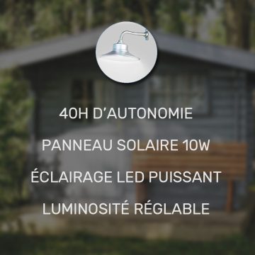 lampe intérieure solaire puissante jardin