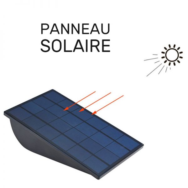 projecteur solaire grande autonomie détecteur de mouvement