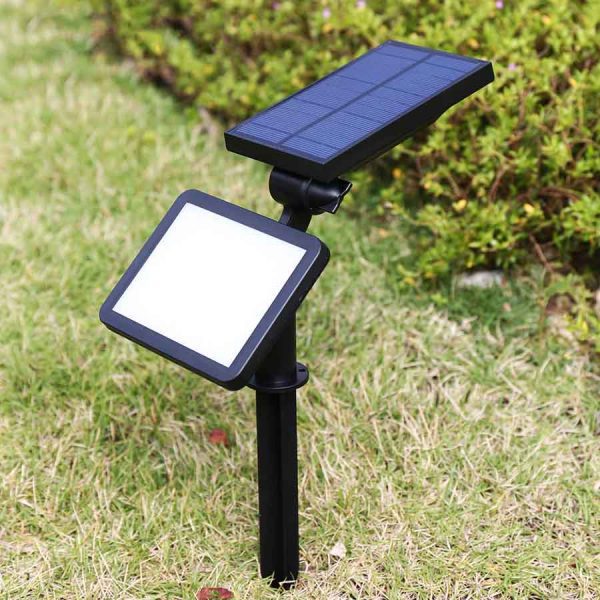 spot solaire jardin puissant led