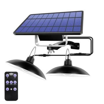 lampe solaire tonnelle avec telecommande