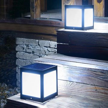 cube solaire led pour jardin