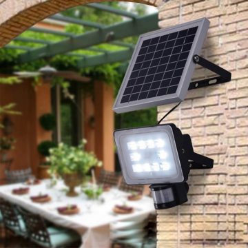 projecteur exterieur solaire haute puissance led