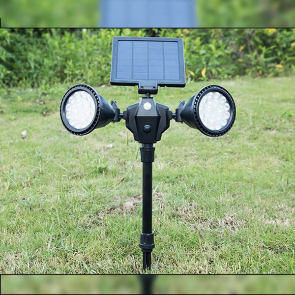 spot solaire led avec détecteur mouvement jardin