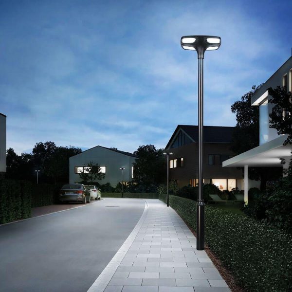 lampadaire solaire pour lotissement etanche