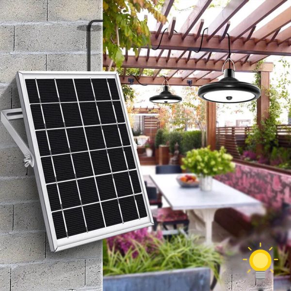 eclairage pergola solaire led