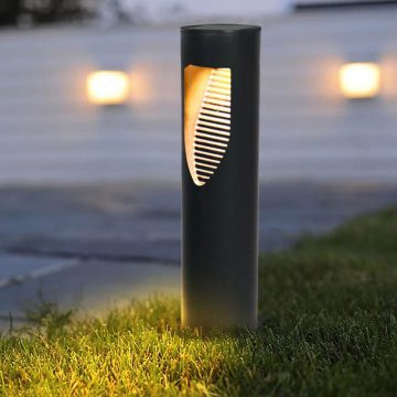 borne led extérieur solaire jardin