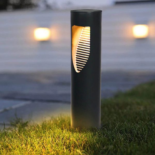 borne led extérieur solaire jardin