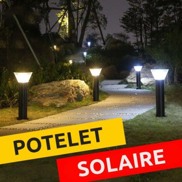 potelet solaire puissant