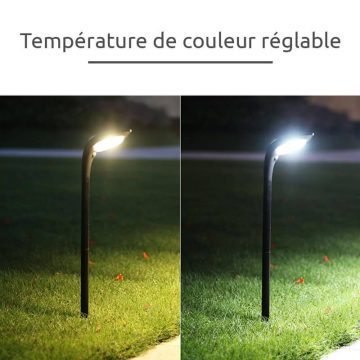 lampe solaire pour massif led