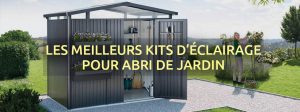 eclairage solaire pour abri de jardin comparatif