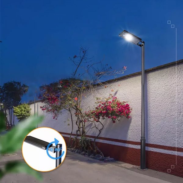 lampadaire solaire professionnel led