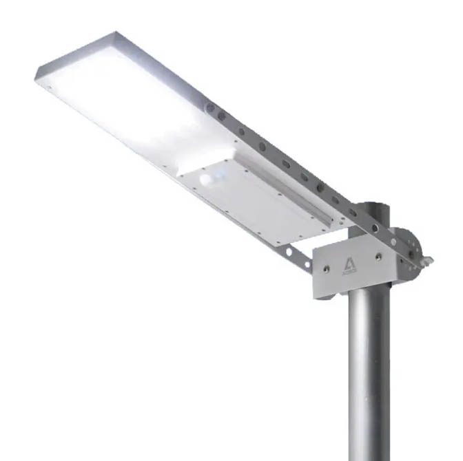 lampadaire solaire puissant aluminium