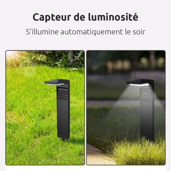 balise solaire jardin puissante led