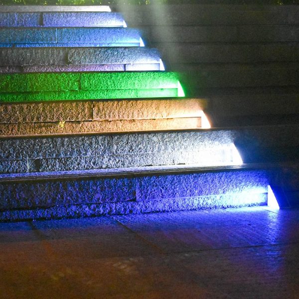 led solaire escalier marche