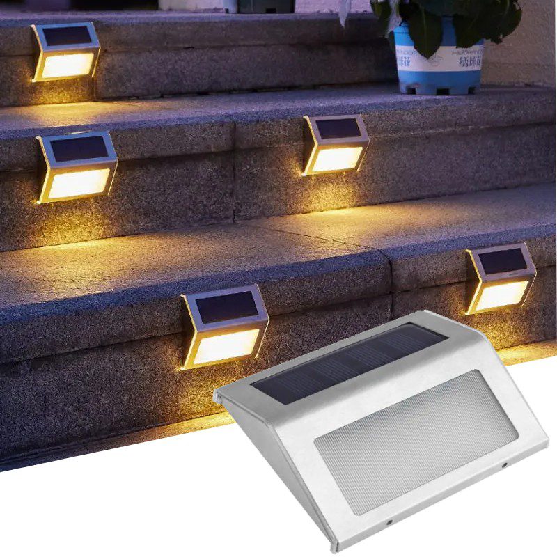 luminaire pour marche d'escalier solaire