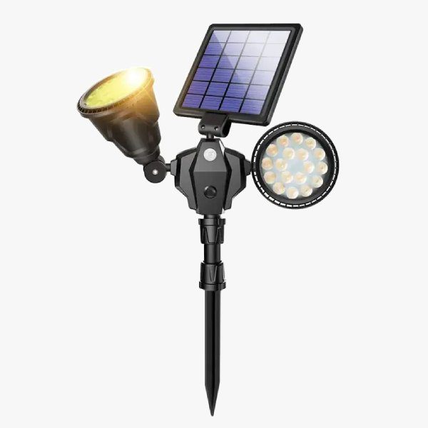 projecteur solaire avec detecteur de mouvement pour jardin led